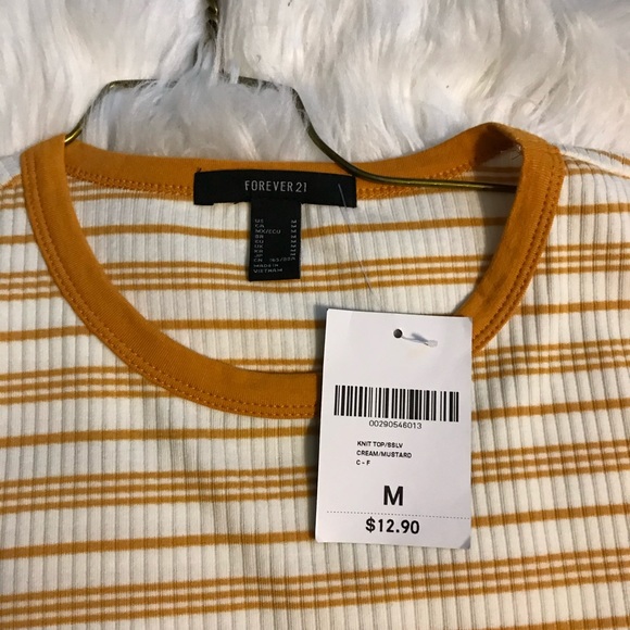 FOREVER 21 knit top tee (never worn) - Picture 4 of 4